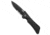 Southern Grind Southern Grind Spider Monkey Liner Lock Knife Carbon Fiber 3.25" Black Serr, Black, CPM S35VN, adult, BHQ-183922
