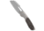 Sparrow Knife Co. Strix Titanium + Carbon Fiber Folding Knife, 3.40in, Bohler M390 Stainless Steel, Sheepsfoot Blade, Carbon Fiber, Titanium, Black/Gray Handle, Black/Gray/Gray, 8.00 inch, BHQ-182657