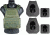 Spartan Armor Systems AR500 Omega Body Armor And Shooters Cut Plate Carrier Package special, OD Green, Medium-Extra Large SAS-AR500PKG-SPC-OD-SPEC-KIT