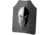 Spartan Armor Systems Omega Level III Body Armor Single Plate, Single Curve Base Coat, Black, 10x12, SA-500-10 X 12 SH SC BC