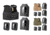 Spartan Armor Systems Spartan Omega AR500 Body Armor and Sentinel Plate Carrier Package, Black, Coyote Brown, SparTan Green