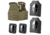Spartan Armor Systems Spartan Omega AR500 Body Armor and Sentinel Plate Carrier Package, Spartan Green, Adjustable, SAS-AR500PKG-STNL-SG-SPEC-KIT, SAS-AR500PKG-STNL-SG-SPEC-KIT