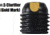 Specialty Archery Clarifier 1/16 in No. 0.5, Gold, 762