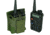 Specter Gear Belt Mounted Radio Pouch, fits Baofeng UV-5R / BF-F8HP With Standard Length Battery, OD Green, 1205 OD