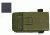 Specter Gear Buttstock Magazine Pouch Kit, Holds (1) 20 rd. 7.62x51mm Magazine, No Rear Adapter Provided, Black, Black 836-BLK