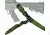 Specter Gear CCS Convertible 1 or 2 Point Tactical Sling, Steel Hook Attachment Version, Olive Drab, 842 OD-ERB