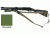 Specter Gear CST Sling, Remington 870 and 11/87 w/ Hogue 12in LOP Stock, Ambidextrous - OD Green 753 OD
