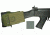 Specter Gear FN FAL Buttstock Magazine Pouch, Holds (1) 20 rd. 7.62x51mm Magazine, Fits Fixed Stocked FN FAL Type Rifles, Foliage Green, Green 838-FG