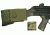 Specter Gear G3/HK91 Buttstock Magazine Pouch, Holds (1) 20 rd. 7.62x51mm Magazine, Fits Fixed Stocked G3/HK91 Type Rifles, Multicam, Multicam 840-MULT