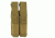 Specter Gear Modular 9mm SMG 30rd. Mag Pouch, Holds 2 - Coyote Tan, 336-COY