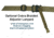 Specter Gear Raider 2 Point Tactical Sling, M-4A1, Magpul Stock, Standard Lanyard, Emergency Release, Olive Drab Green, 1038 OD-ERB