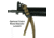 Specter Gear Raider 2 Point Tactical Sling, M-4A1, Magpul Stock, Standard Lanyard, Emergency Release, Olive Drab Green, 1038 OD-ERB