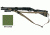 Specter Gear SOP Sling, Remington 870 and 11/87 w/ Hogue 12in LOP Stock, Ambidextrous - OD Green 754 OD