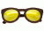 Spectrum Aikau Wood Sunglasses, Cherry Frame, Gold Lens, One Size, SSGS124GD