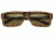 Spectrum Burrow Wood Sunglasses, Brown Frame, Brown Lens, One Size, SSGS118BN