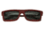 Spectrum Sunglasses Clark S119BK Sunglasses, Cherry Frame, Black Lens SSGS119BK