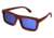 Spectrum Sunglasses Clark S119BL Sunglasses, Cherry Frame, Blue Lens SSGS119BL