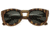 Spectrum Sunglasses Dorian S128BK Sunglasses, Cherry Zebra Frame, Black Lens SSGS128BK