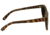 Spectrum Sunglasses Dorian S128BK Sunglasses, Cherry Zebra Frame, Black Lens SSGS128BK