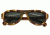 Spectrum Fanning Wood Sunglasses, Multi Frame, Black Lens, One Size, SSGS114BK