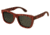 Spectrum Irons Wood Sunglasses, Cherry Frame, Black Lens, Cherry/Black, One Size, SSGS105BK