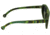 Spectrum Sunglasses Lopez S111bn Sunglasses, Green Stripe FRAME, Brown Lens SSGS111BN