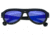 Spectrum Sunglasses Machado S113bl Sunglasses, Blue Frame, Blue Lens SSGS113BL