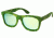 Spectrum Sunglasses Slater S101gy Sunglasses, Green Frame, Green Lens SSGS101GY