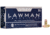 Speer Lawman CleanFire Training, 9 mm Luger, 147 Grain, TMJ, Brass Cased, Centerfire Pistol Ammo, 50 Rounds, 53826
