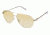 Sperry Top-Sider Billingsgate Sunglasses - Frame Shiny Gold, Lens Color Light Gold Mirror, Size 58/13mm SPBILLINGSGATE01