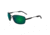 Spiderwire Waylay Sunglasses, Matte Black Frame, Green Mirror (Grey Base) Lens 1362716