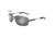 Spiderwire Waylay Sunglasses, Titanium Silver Frame, Silver Mirror (Grey Base) Lens 1362715