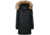 Snorkel Parka Real Fur New Flight Satin - Womens -Caviar-Medium