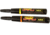 Spike It Double Marker, Garlic Chartreuse/Orange, 2pk, SP18003