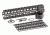 Spikes Tactical LW SAR3 Quad Rail, 10in, Black, SQR2010