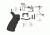 Spikes Tactical Lower Parts Kit Enhanced, Black, SLPK301