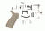 Spikes Tactical Lower Parts Kit Enhanced FDE, Flat Dark Earth, SLPK302