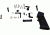 Spikes Tactical Lower Parts Kit without FC Trigger Group, Black, SLPK100