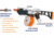 SPLAT R Ball SRB1200 Full/Auto Soft Water Bead Blaster Kit Toys, 950003-102