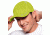 SportHill Reflective Running Cap-Citron