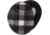 Sprigs Earbags Fleece Plaid Blk/wt Sm 564303