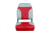 Springfield Marine High Back Folding Chair, Gray/Red, 1040665