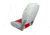 Springfield Marine High Back Folding Chair, Gray/Red, 1040665