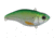 Spro Aruku Shad 75 Lipless Rattle Crankbait, Sinking, Green Shiner, 3in, 5/8oz, SAS75GSR