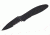Coast S.P.T. Black Folding, Fine Edge Knife LX325