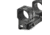 Spuhr 34mm Rifle Scope Mount, Black, Height- 37mm/1.46in, SP-4802