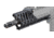 Spuhr Lightweight Aluminum Forend  for G36C, Black R-22