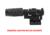 Spuhr RDF-20225K Aimpoint T-2 Magnifier Mount Kit, Black, RDF-20225K