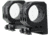 Spuhr Scope Mount 30mm Tube, 30mm, 0MIL, Picatinny, Black, SP-3001M
