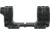 Spuhr Scope Mount 34mm Tube, 30mm, 0Mil, Picatinny Gen3, Black, SP-4001CM